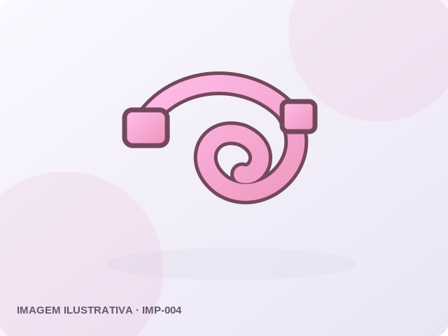 Ilustração do produto Organizador de cabos — Pastel