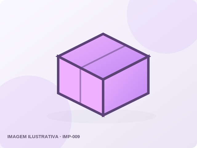 Ilustração do produto Caixa organizadora — 4 divisórias