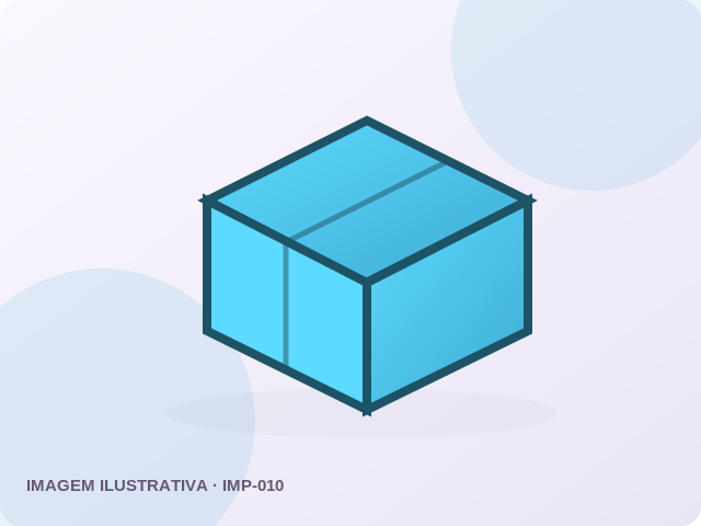 Ilustração do produto Caixa organizadora — Bicolor